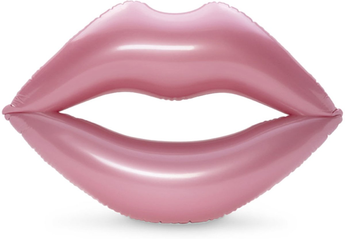 Lippen opblaasbaar | inflatable lips | groot | Summer Fun | Water floating Row | 180CM*160CM | Zwemband | Swimring | Zacht roze